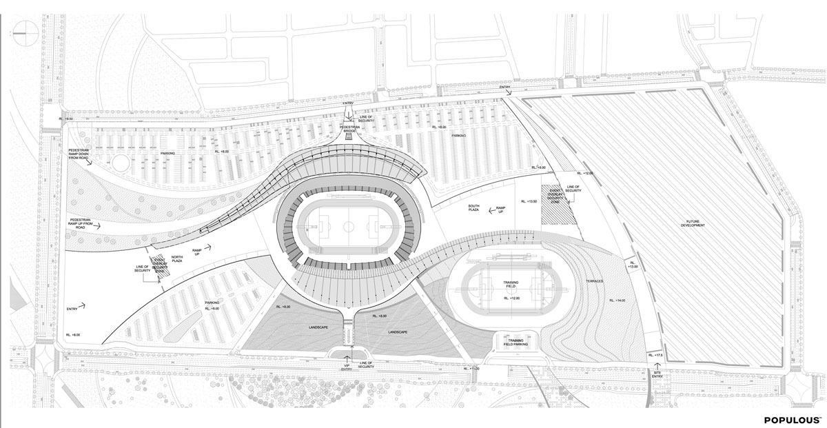 ... Stadium | Incheon South Korea | Populous World Landscape Architecture