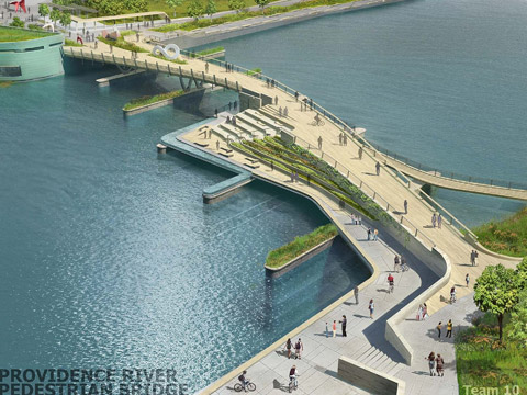 Architectural Design Program on Buro Happold Win Providence River Pedestrian Bridge Design Competition
