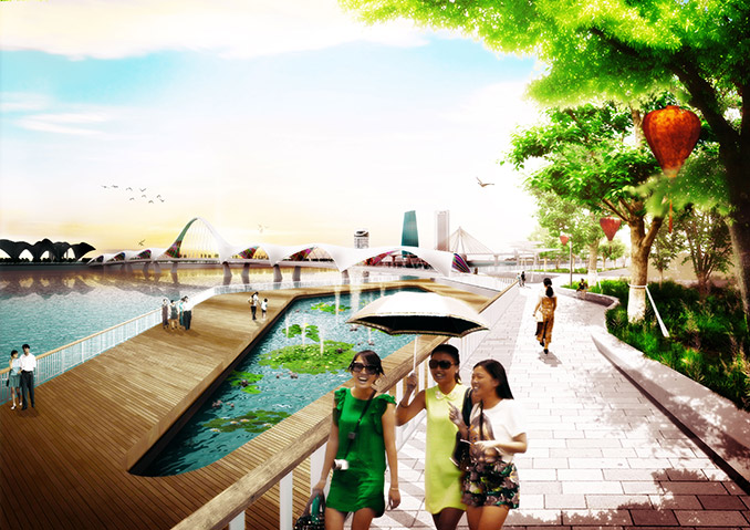 visualisation-green-promenade-and-market-bridge