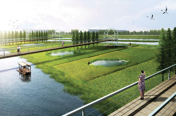 Qingliu River Landscape Concept | Chuzhou China | Tract & SIAD