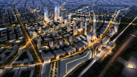 SOM Beijing Bohai Innovation City Master Plan