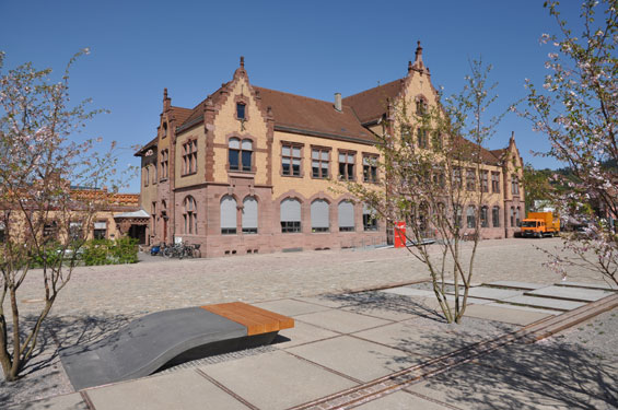 Zollhallen Plaza | Freiburg Germany | Atelier Dreiseitl