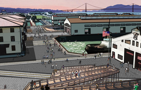 West 8 wins Fort Mason design competition