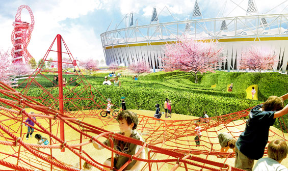 2012 London Olympics Legacy | South Park | James Corner Field Operations