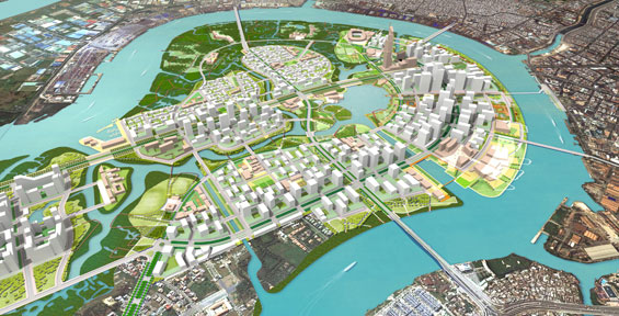 Thu Thiem Master Plan | Ho Chi Minh City Vietnam | Sasaki Associates