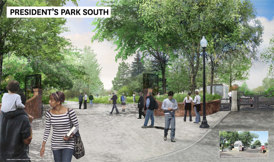 President's Park South - Design