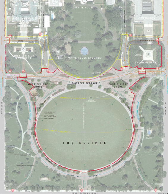 President's Park South - Design