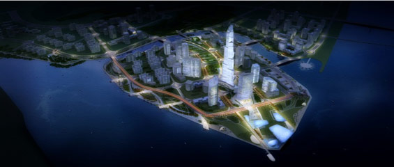 Zhuhai Cross Gate CBD Landscape Design Competition