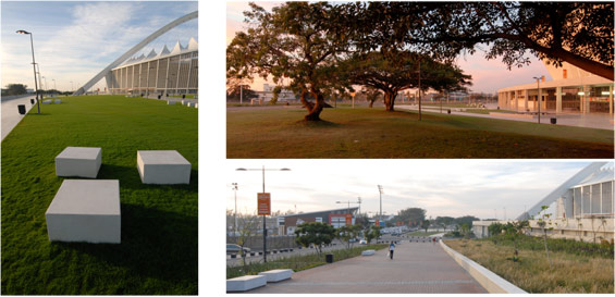 Moses Mabhida Stadium Precinct  | Durban South Africa | Iyer Urban Design Studio