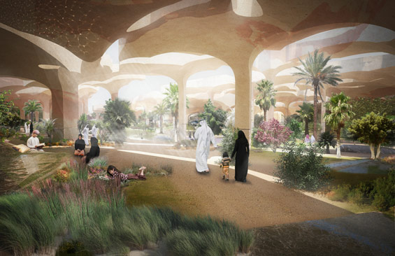 Al Fayah Park | Abu Dhabi UAE | Heatherwick Studio