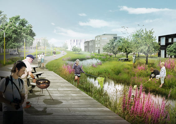 The Delta District Vinge Denmark Sla, Best New Landscape Architecture