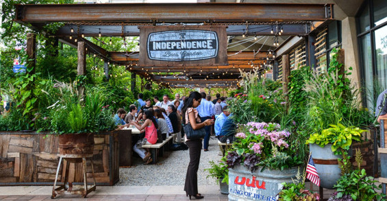 Independence Beer Garden Philadelphia Usa Groundswell Design Group