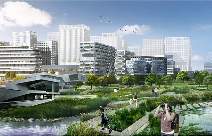 Bao’an Urban Design Competition-04-River-park
