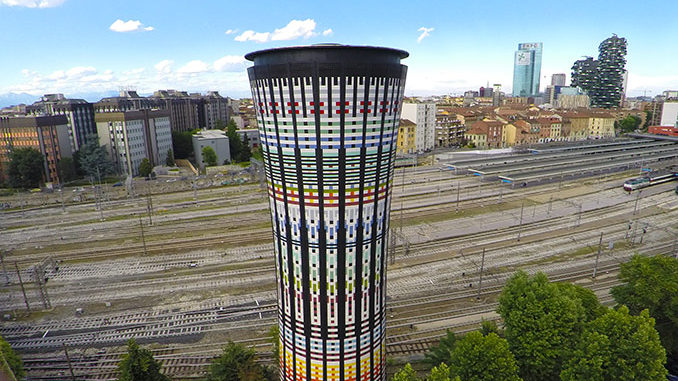 Torre Arcobaleno-Milan-Rainbow-Tower