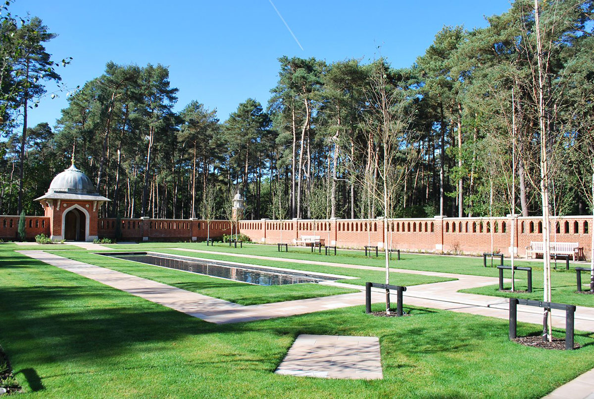 Muslim Burial Ground Peace Garden At Horsell Common By Terra Firma Consultancy