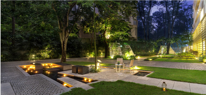 Rej Platinum Kolkata India One, A One Landscaping