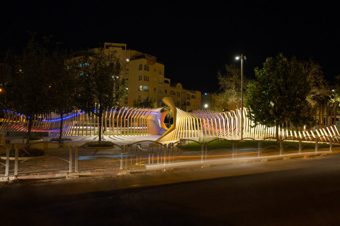 Light Sculpture Plaza﻿ | Modi'in, Israel