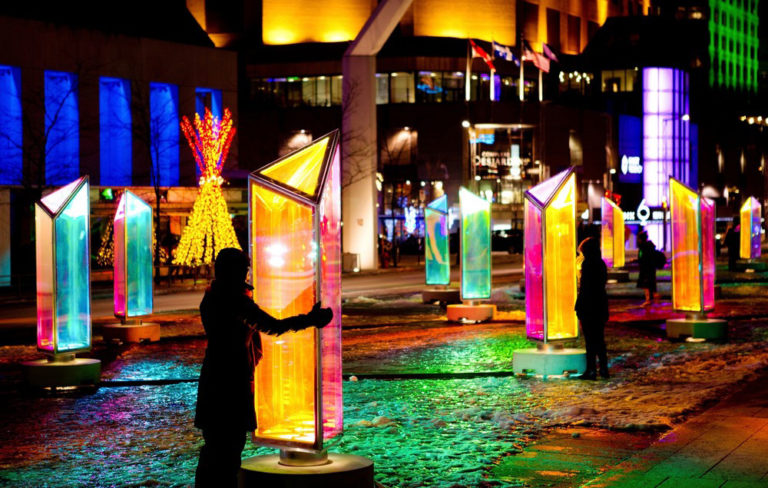 Luminothérapie celebrates 10 Years of Winter Creativity in the Quartier ...