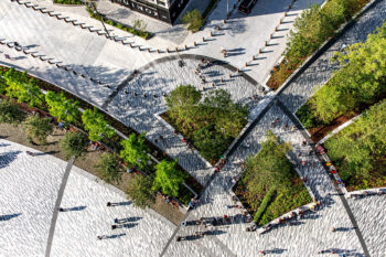 The Hudson Yards Public Square and Gardens were envisioned as a ...