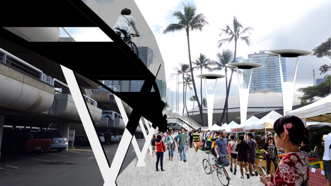 Pulsivity Raised Bikeway Concept Render Perspective