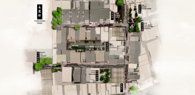 Plan - Yongqing Fang Alleyways：an Urban Transformation | Lab D+H