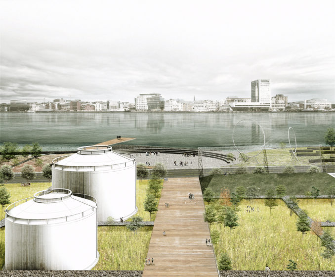 Dissolving Boundaries: From “Pollution Sinks” to “Productive Urban Landscapes”  - Siwen Xie, Xiuzheng Li, Xin Zhong – Harvard University GSD