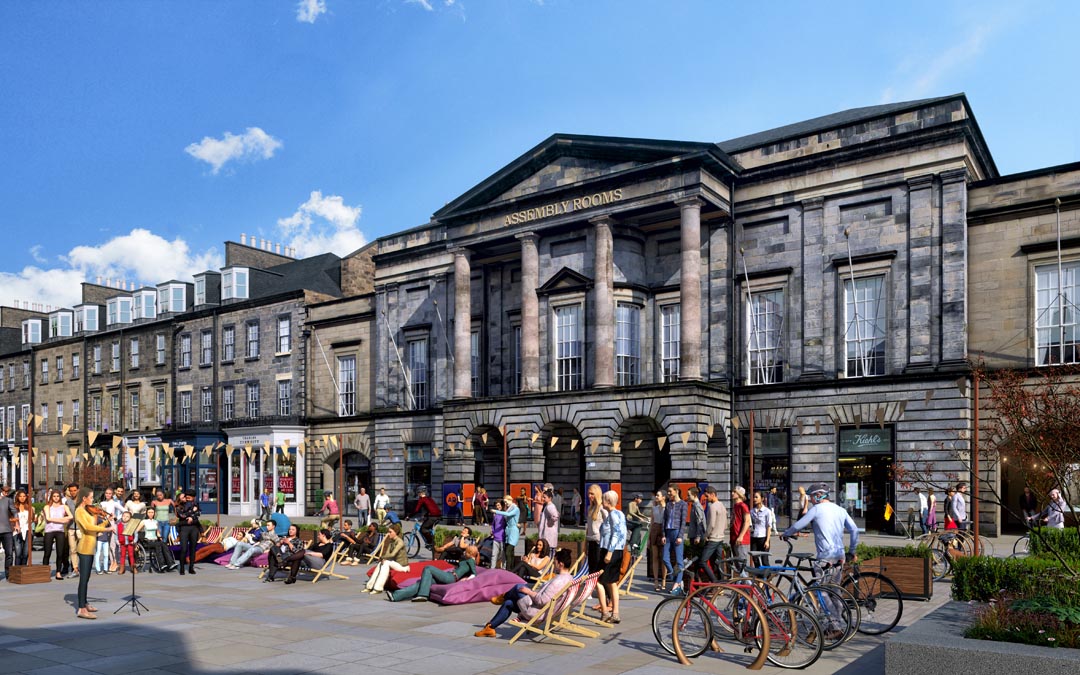 The City of Edinburgh unveils Street 2025 vision