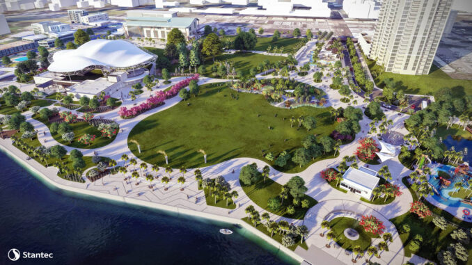 The Waterfront And Downtown Clearwater, Landscape Design Clearwater Florida