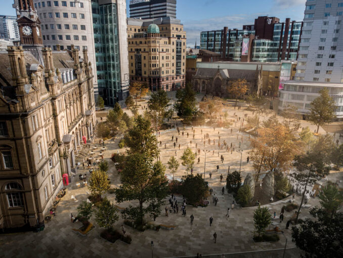 Preferred Designer For Leeds City Square, Landscape One Design Leeds All