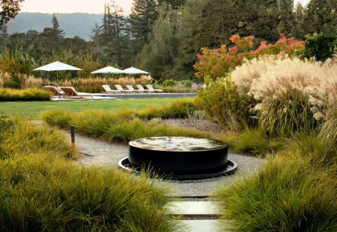 Farm to Table - circular water feature