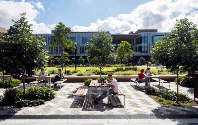 Macquarie University’s new central courtyard reimagines traditional ...