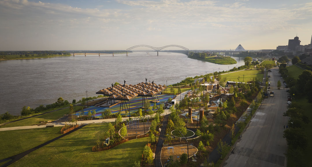 Tom Lee Park opens in Memphis