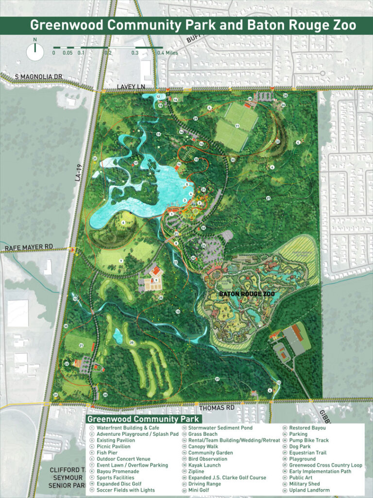 Sasaki reenvisions Baton Rouge’s Greenwood Community Park
