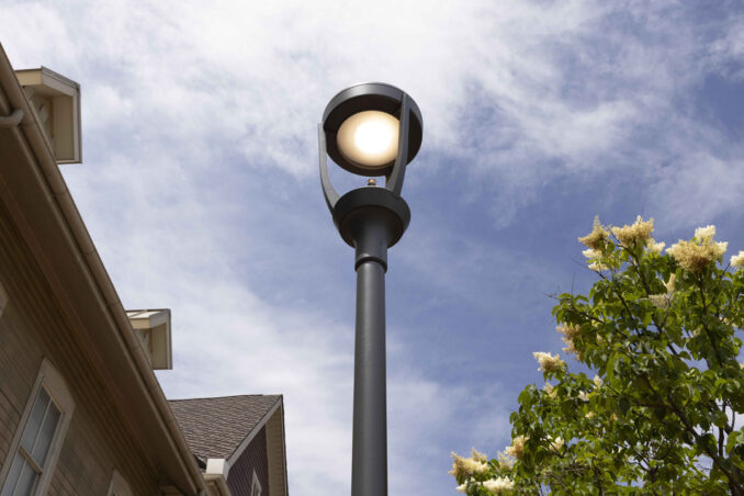 Northport Collection from Landscape Forms. urban street light fitting 