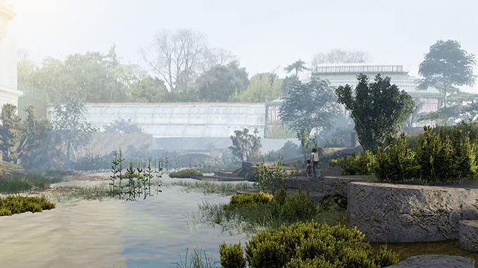 Liberated Nature nestled within a Sinkhole