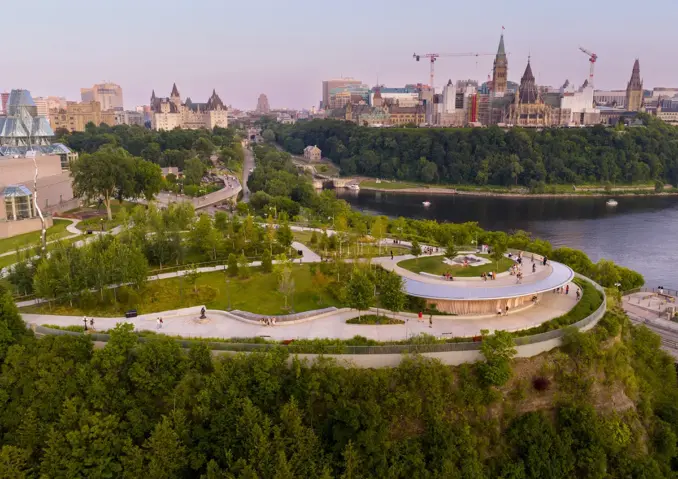 Kiweki Point-OTtawa-Canada Aerial View